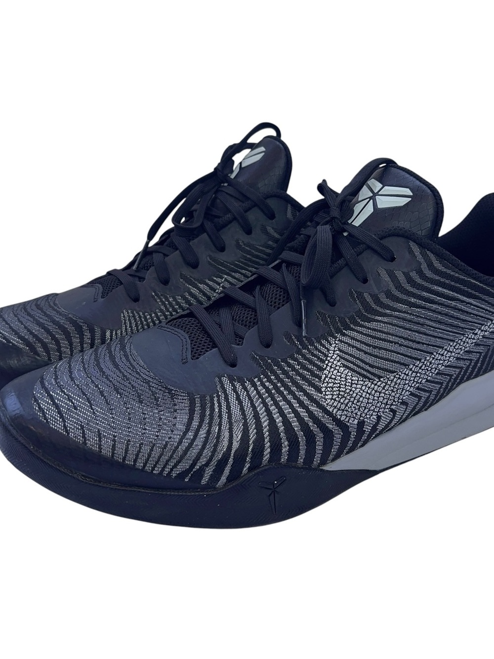 Nike Kobe KB Mentality 2 Basketball Shoes Mens Size 12 Sneakers Lace Up Black